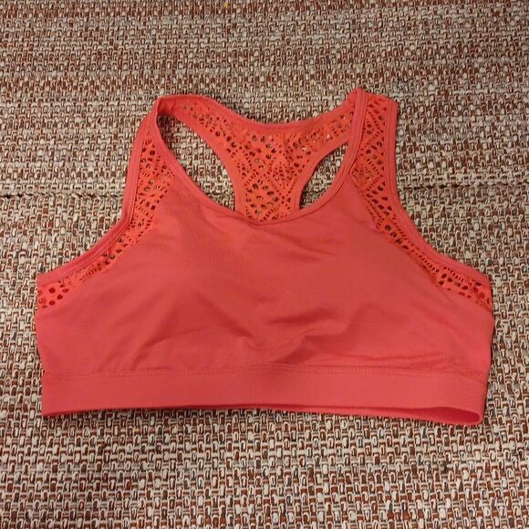 GruDawu Other - New Lace Racerback Pullover Red Sports‎ Bra Medium New With Tags